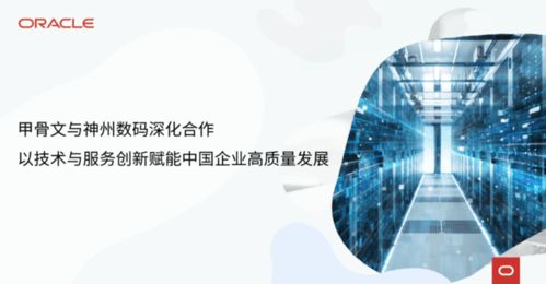甲骨文與神州數碼深化戰略合作，以數字技術與服務創新共筑中國企業高質量發展新篇章